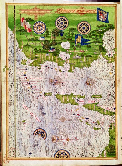 Fol.47v Mapa de Perú, de 